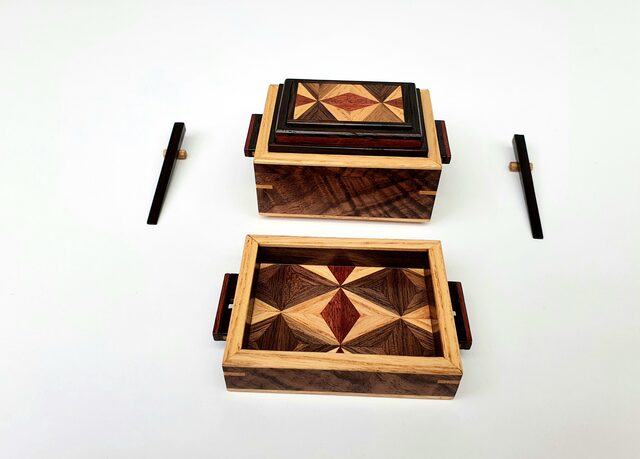 Engagement Ring Box 'Love her like you're going to lose her'  | Custom Handmade by Benjamin Reddan - Jewellery Box, Heirloom Box, Fine Box, Wedding Ring Box, Engagement Proposal Box, Wooden Box, Tiny Boxes, Bespoke Boxes, Inlay, Decorative Veneer