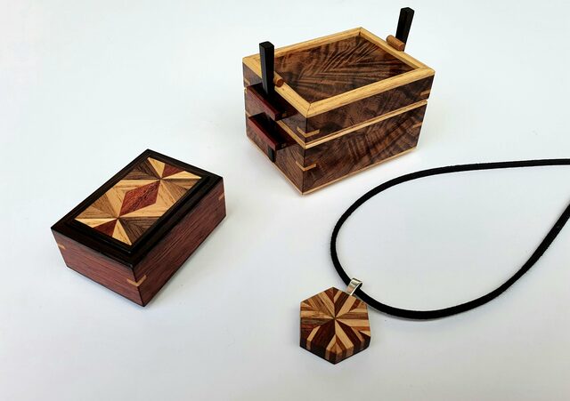 Engagement Ring Box 'Love her like you're going to lose her'  | Custom Handmade by Benjamin Reddan - Jewellery Box, Heirloom Box, Fine Box, Wedding Ring Box, Engagement Proposal Box, Wooden Box, Tiny Boxes, Bespoke Boxes, Inlay, Decorative Veneer