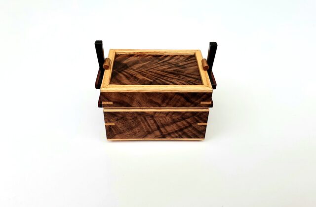 Engagement Ring Box 'Love her like you're going to lose her'  | Custom Handmade by Benjamin Reddan - Jewellery Box, Heirloom Box, Fine Box, Wedding Ring Box, Engagement Proposal Box, Wooden Box, Tiny Boxes, Bespoke Boxes, Inlay, Decorative Veneer