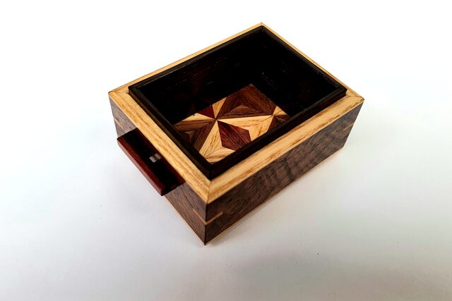Engagement Ring Box 'Love her like you're going to lose her'  | Custom Handmade by Benjamin Reddan - Jewellery Box, Heirloom Box, Fine Box, Wedding Ring Box, Engagement Proposal Box, Wooden Box, Tiny Boxes, Bespoke Boxes, Inlay, Decorative Veneer