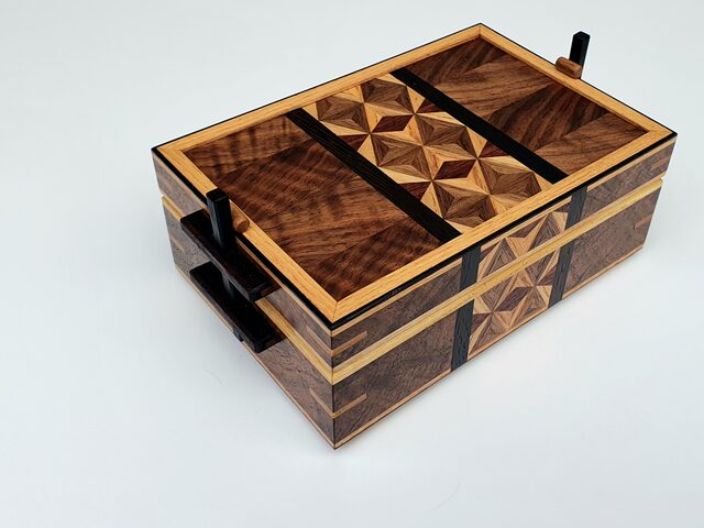 Wedding Box (For Ever Starts Here)  | Custom Handmade by Benjamin Reddan - Wedding Box, Wedding, Ring Box, Jewellery Box, Jewellery, Fine Box, Heirloom Box, Decorative Box, Keepsake Box, Heirloom