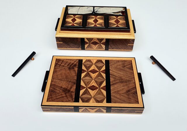 Wedding Box (For Ever Starts Here)  | Custom Handmade by Benjamin Reddan - Wedding Box, Wedding, Ring Box, Jewellery Box, Jewellery, Fine Box, Heirloom Box, Decorative Box, Keepsake Box, Heirloom