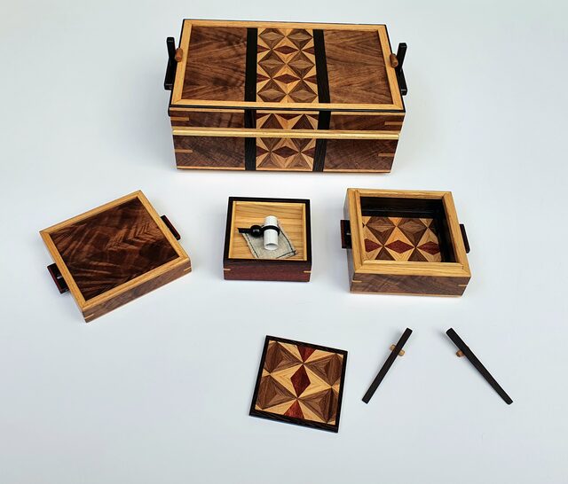 Wedding Box (For Ever Starts Here)  | Custom Handmade by Benjamin Reddan - Wedding Box, Wedding, Ring Box, Jewellery Box, Jewellery, Fine Box, Heirloom Box, Decorative Box, Keepsake Box, Heirloom