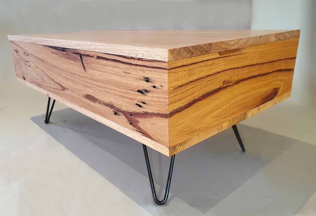 Coffee Table with Extension & Storage  | Custom Handmade by Lloyd Green - Coffee Table