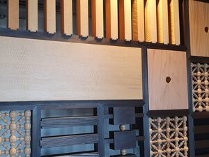 Screen Door - With Egyptian Mashrabiya Panels | Custom Handmade by Lloyd Green - Screen Door