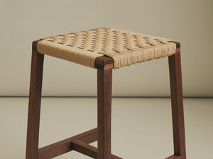 Woven Top Stool | Custom Handmade by Fable Furniture - Woven, Stool