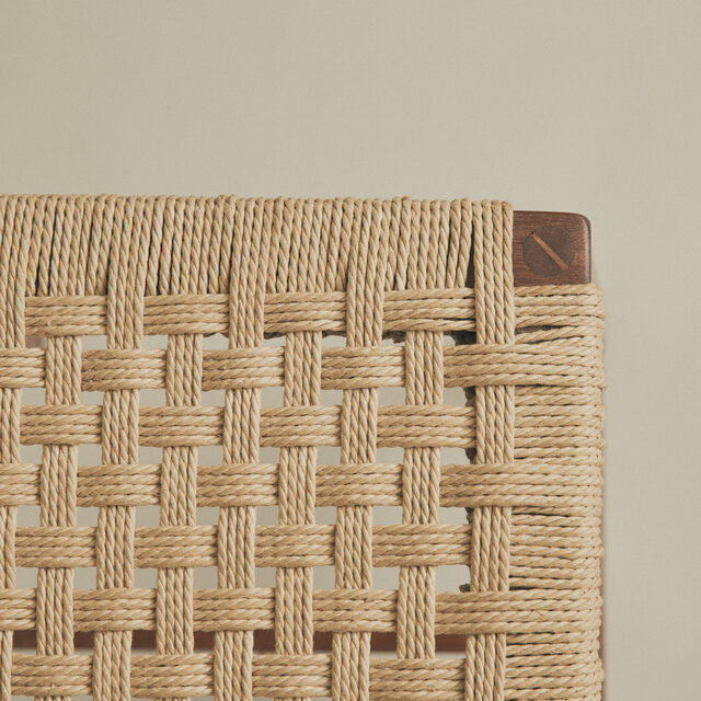 Woven Top Stool | Custom Handmade by Fable Furniture - Woven, Stool
