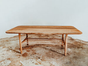 Tarni - Coffee table | Custom Handmade by Pete Sutherland - Inner West, Coffee Table, Spotted Gum, Sydney, Mid Century