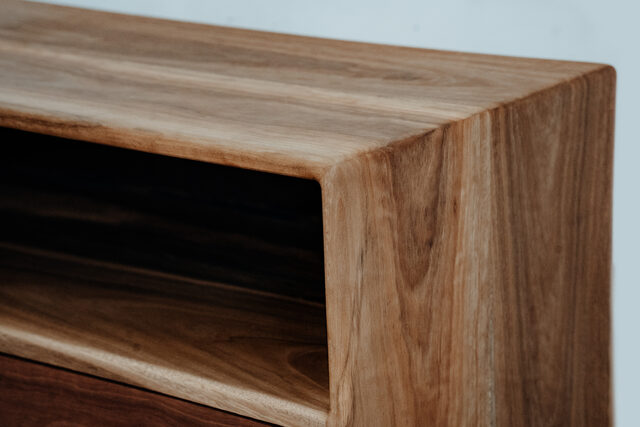 Yindi - Entertainment unit | Custom Handmade by Pete Sutherland - TV Unit, Inner West, Sydney, Spotted Gum, Blackwood, Entertainment Unit