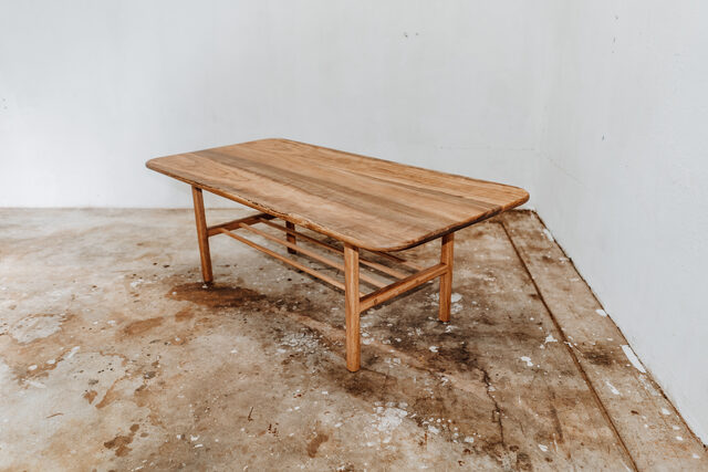 Tarni - Coffee table | Custom Handmade by Pete Sutherland - Inner West, Coffee Table, Spotted Gum, Sydney, Mid Century