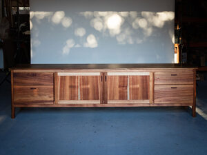 Tasmanian Blackwood Sideboard | Custom Handmade by Robin Clancy - Blackwood, Sideboard