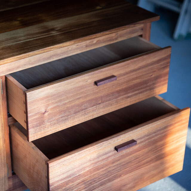 Tasmanian Blackwood Sideboard | Custom Handmade by Robin Clancy - Blackwood, Sideboard