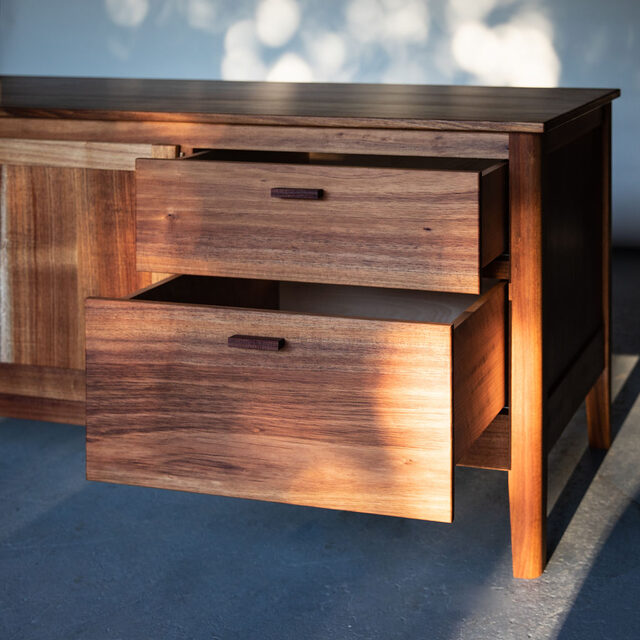 Tasmanian Blackwood Sideboard | Custom Handmade by Robin Clancy - Blackwood, Sideboard
