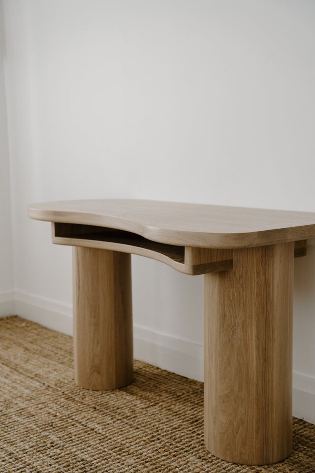 a Sunday desk. | Custom Handmade by Charlie Campbell - Desk, Handmade, Furniture, Maker, Woodworker