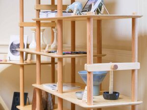 Gallery Shop | Custom Handmade by Like Butter - Retail, Gallery, Shop, Display, Pegboard, Modular
