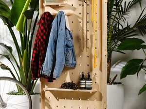 Pegboard | Custom Handmade by Like Butter - Plywood Pegboard, Shelves, Garage Organization, Workshop Organization, Craft Room Organization, Plywood, Pegboard, Organisation, Threaded, Craft Room