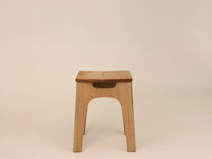 Keedo Low Stool | Custom Handmade by Liam Starcevich - Stool, Low Stool, Walnut, American Walnut, Oak, American Oak, White Oak, Seating, Black Walnut, American Black Walnut