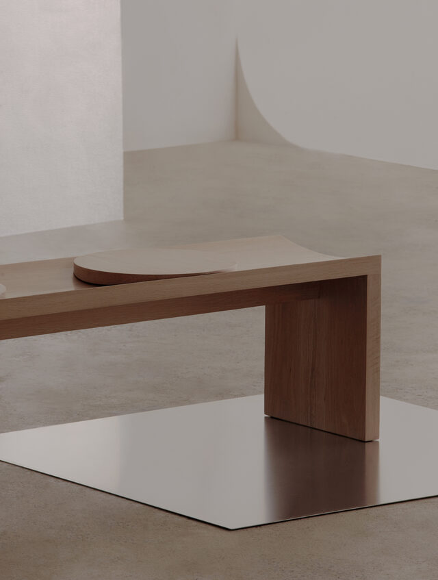 Arc Bench | Custom Handmade by Sabu Studio - Bench Seat, Custom Dimensions