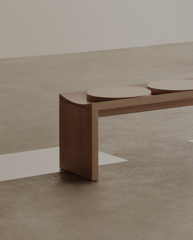 Arc Bench | Custom Handmade by Sabu Studio - Bench Seat, Custom Dimensions