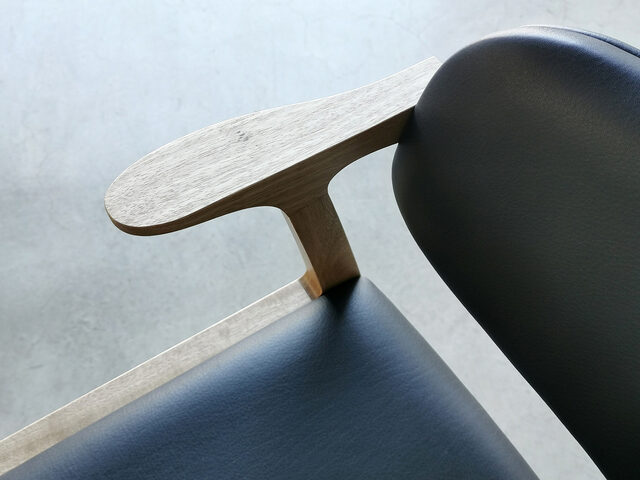 Kinross Chair | Custom Handmade by Nathan Day Design - Light Weight, Solid Timber, Dining Chair, Leather