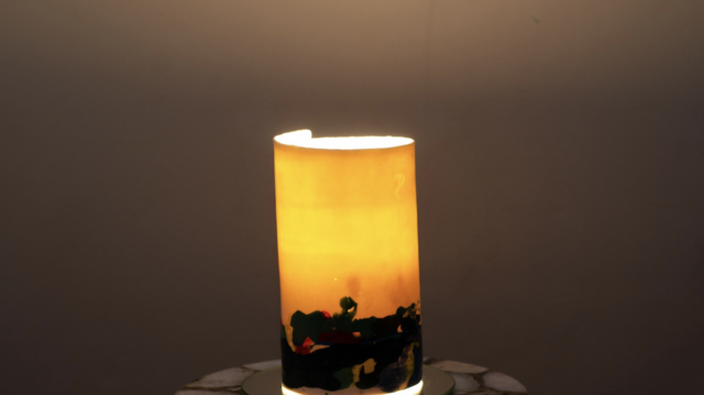 Jupiter Lamp | Custom Handmade by Sarah Tracton - Porcelain Lamp, Handmade Light, Melbourne Made, Sarah Tracton, Bespoke Lighting, Interior Design