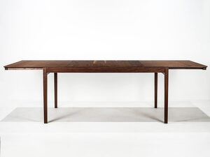 Extension Dining Table in Walnut | Custom Handmade by Sebastian Wood - Dining Table