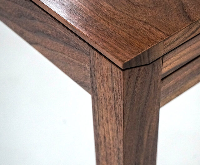 Extension Dining Table in Walnut | Custom Handmade by Sebastian Wood - Dining Table