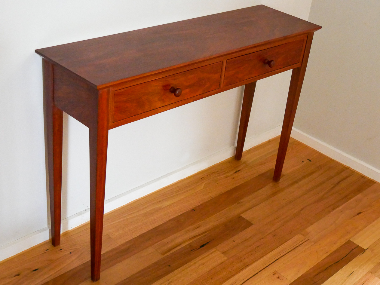 Shaker Hall Table by Western Port Woodworks Handkrafted