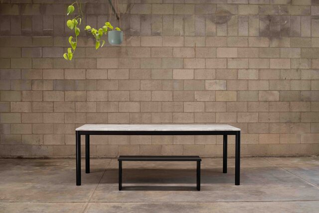 Marble Dining Table  | Custom Handmade by Matthew Sherwen - Table, Dining Table