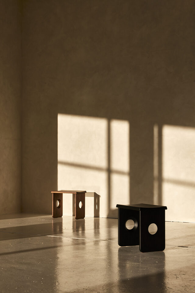 Nour Stool  | Custom Handmade by Matthew Sherwen - Bench, Stool, Japanese