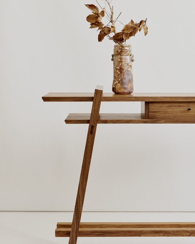 Torii Table  | Custom Handmade by Drew Snyder  - Side Table, Hall Table, Console