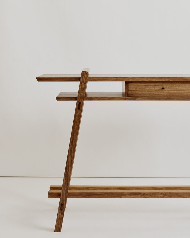 Torii Table  | Custom Handmade by Drew Snyder  - Side Table, Hall Table, Console
