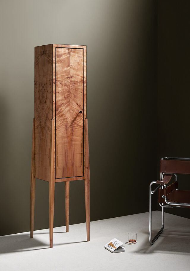 Myrtle Cabinet  | Custom Handmade by Ross Thompson - Whiskey Cabinet, Liquor Cabinet, Bookcase, Record Cabinet