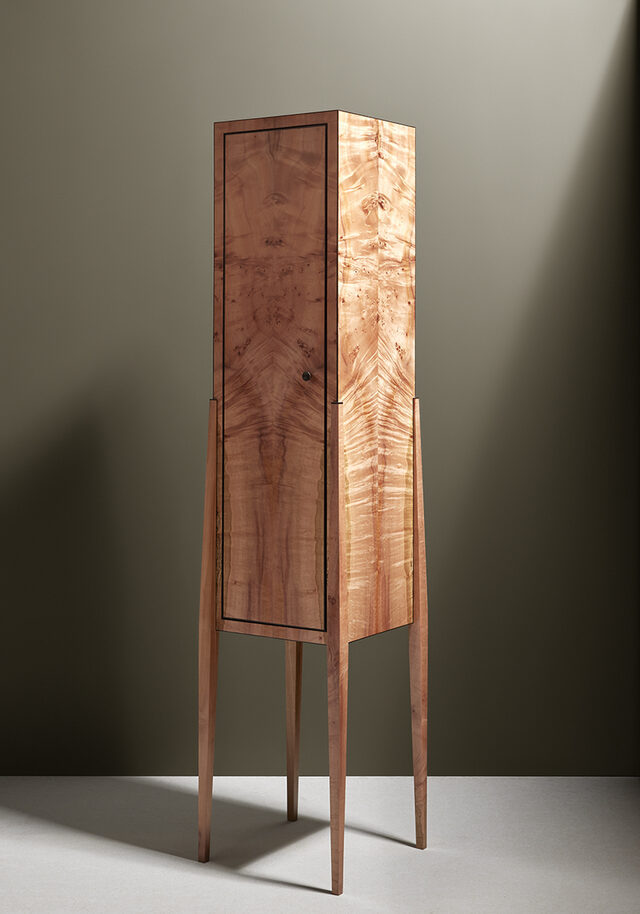 Myrtle Cabinet  | Custom Handmade by Ross Thompson - Whiskey Cabinet, Liquor Cabinet, Bookcase, Record Cabinet