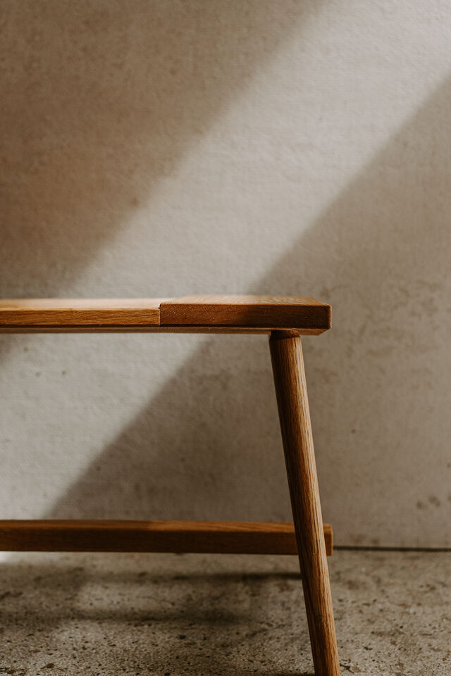 Dovetail Bench | Custom Handmade by Ben Adams - Bench, Seat, Timber, American Oak, Chair