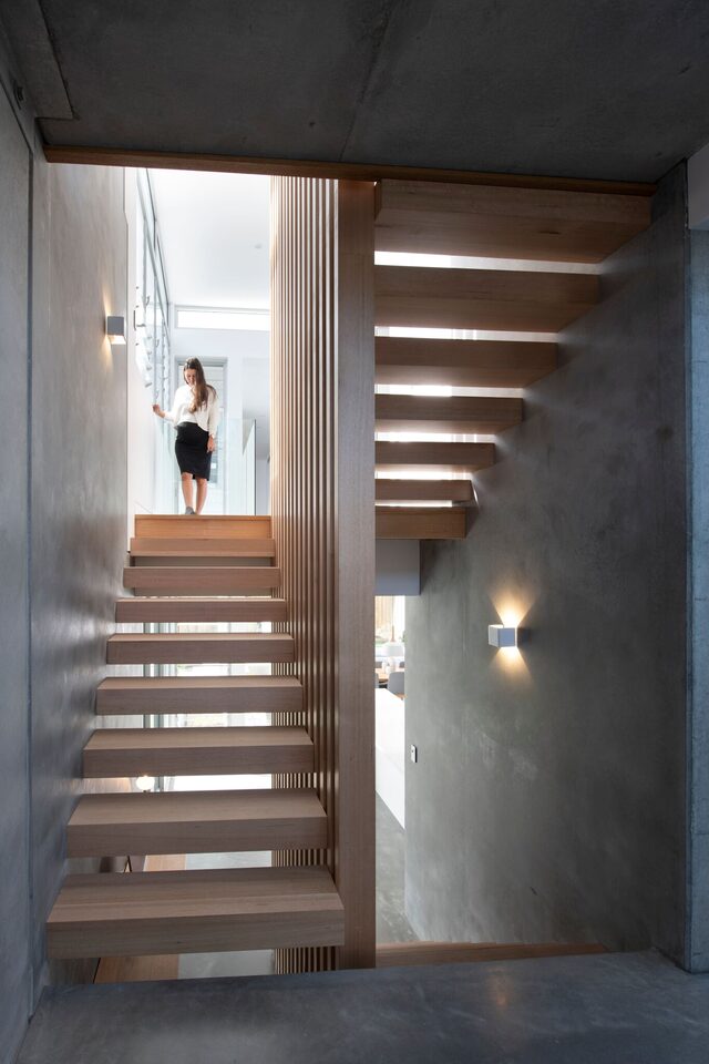 Recycled Australian Hardwood Stair Treads | Custom Handmade by Round 2 Timbers - Stairs, Stair Treads, Stair Risers, Staircase, Handrail, Recycled Australian Hardwood, Timber, Balustrades, Landing, Posts