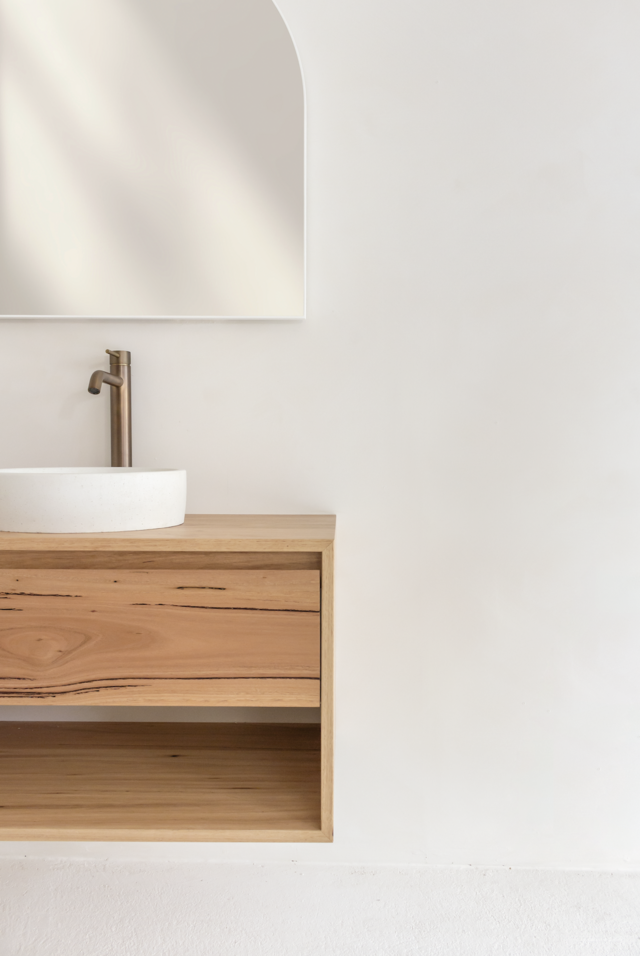 Milton Bathroom Vanity | Custom Handmade by Dean Boyd - Timber, Bathroom, Bathroom Vanity, Timber Vanity