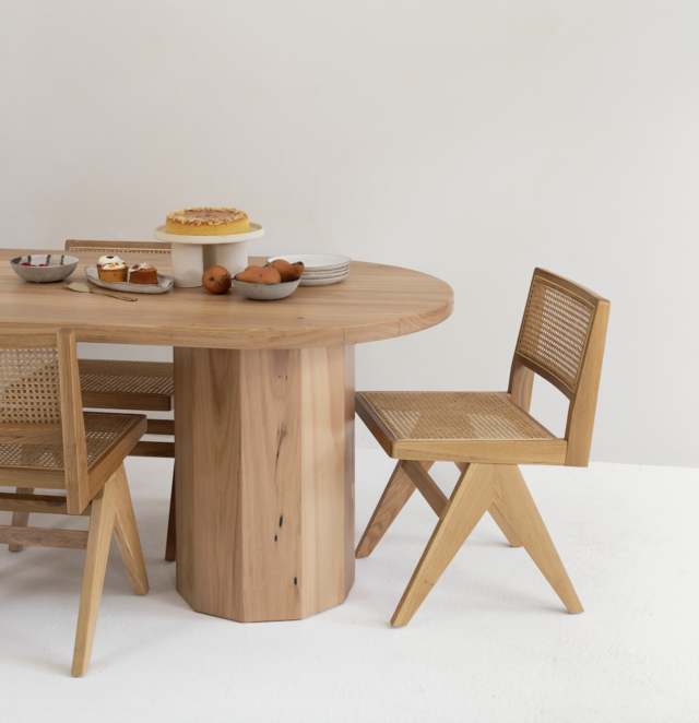 Summit Table | Custom Handmade by Dean Boyd - Wood, Dining Table, Board Room Table, Desk, Blackbutt, Spotted Gum, Black Walnut, American Oak