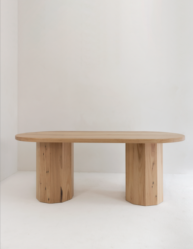 Summit Table | Custom Handmade by Dean Boyd - Wood, Dining Table, Board Room Table, Desk, Blackbutt, Spotted Gum, Black Walnut, American Oak