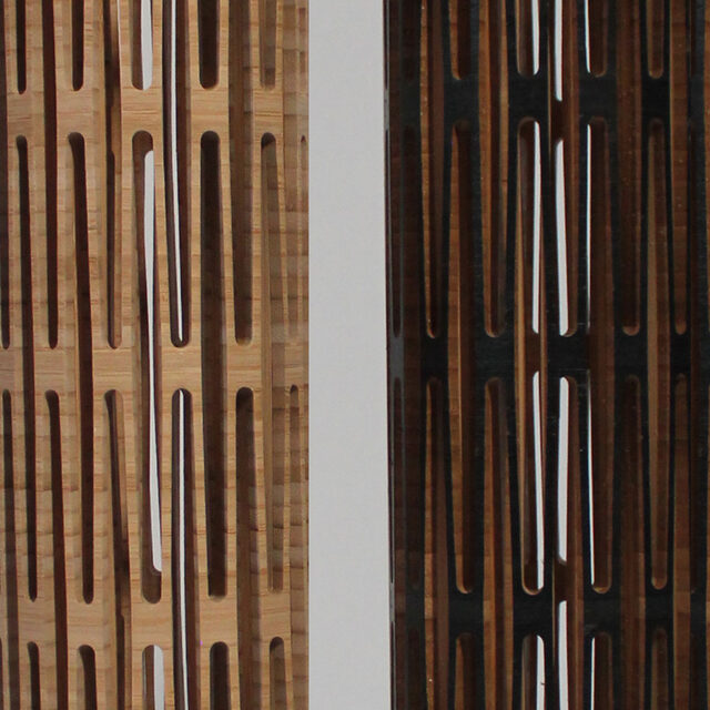 Kerf Cylinder Pendant - LED Light | Custom Handmade by Bcompact Design - Lighting, Cylinder Light, Pendant Light, LED Light, Wooden Lighting, Ceiling Light