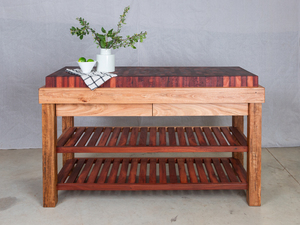 End grain butchers block by Andrew Dobson - Butchers Block, Kitchen, Bench, Island, Kitchen Island