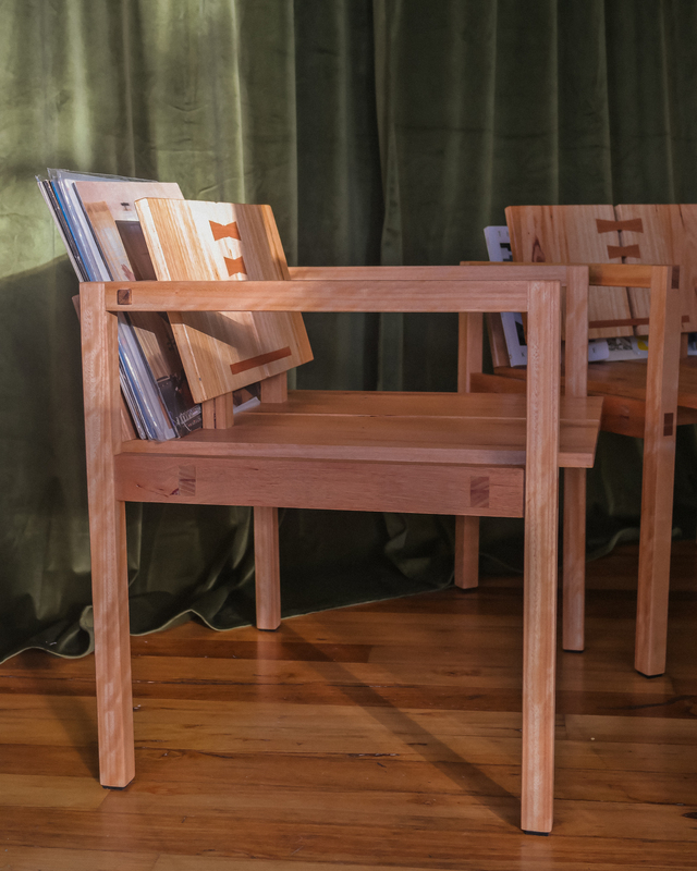 Tome Chair by By  Anderson - Chair, Record, Book, Dining Chair, Occasional Chair