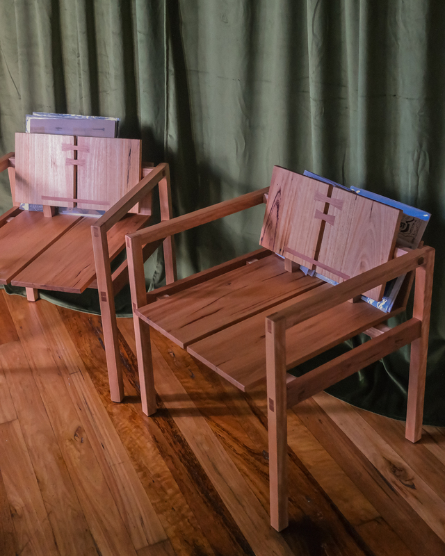 Tome Chair by By  Anderson - Chair, Record, Book, Dining Chair, Occasional Chair
