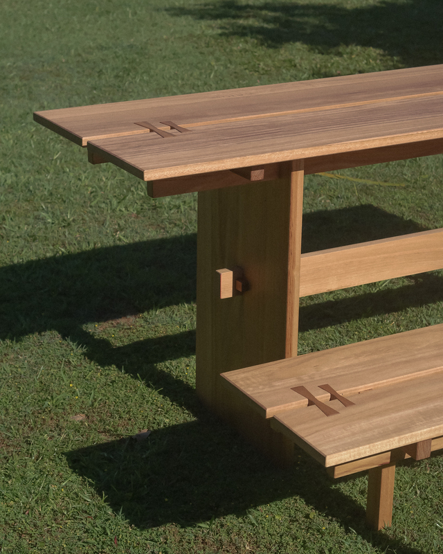 Verse Table & Bench by By  Anderson - Table, Bench, Dining Tablem, Lunch Table, Seat, Chair