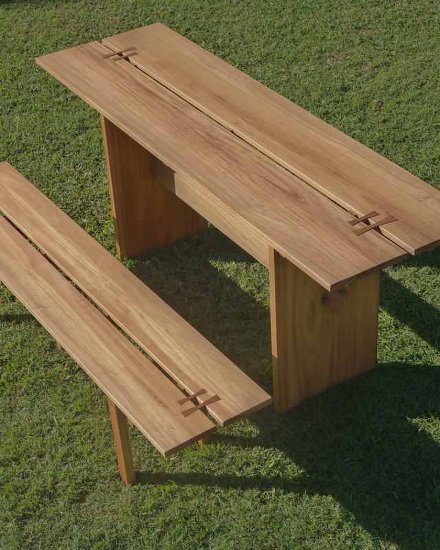 Verse Table & Bench by By  Anderson - Table, Bench, Dining Tablem, Lunch Table, Seat, Chair