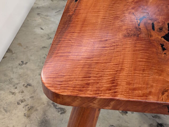 Flareloom Dining Table by Twig&Bot - Dining Table, Table, Desk, Sculptural, Mid Century, Organic, Urban Salvaged Timber