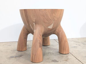 Rocketman Sidetable | Custom Handmade by Twig&Bot - Side Table, Coffee Table, Bedside Table, Sculptural, Stack Laminated, Urban Salvaged Timber, Mid Century, Organic