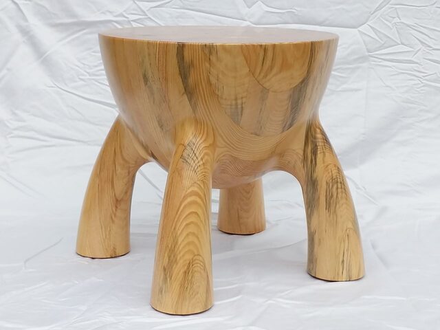 Rocketman Sidetable | Custom Handmade by Twig&Bot - Side Table, Coffee Table, Bedside Table, Sculptural, Stack Laminated, Urban Salvaged Timber, Mid Century, Organic