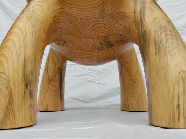 Stack Laminated / Monolithic Sculptural Pieces by Twig&Bot - Sculptural Furniture, Sculpture, Stack Lamination, Organic Shapes, Monolithic