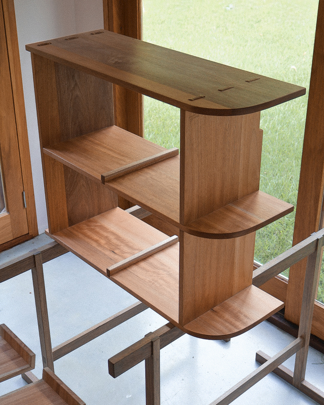 Custom Wall Record Cabinet + Speaker Stands by By  Anderson - Recordcabinet, Cabinet, Speakerstands, Studio, Sideboard, Wallcabinet